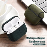 elvesmall For AirPods Pro 2 Case Wireless Headphone Cover Waterproof Nylon PC Earphone Cases For Apple Air Pods 3 1 Pro 2 Generation