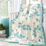 elvesmall Summer Cotton Quilts Thin Air-conditioning Comforter Soft Breathable Office Nap Blanket Quilted Bed Covers and Bedspreads