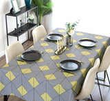 Household Modern Minimalist Tablecloths Living Room Table Decoration Rectangular Waterproof and Oil-proof Tablecloth Manteles