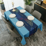 Modern Household Anti-fouling Nordic Tablecloth Rectangular Coffee Table Waterproof and Oil-proof Fabric Tablecloth Mantel Mesa