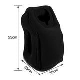 elvesmall Upgraded Inflatable Air Cushion Travel Pillow Headrest Chin Support Cushions for Airplane Plane Car Office Rest Neck Nap Pillows
