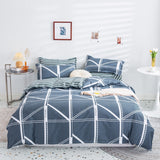 Elvesmall back to school Simple Style Full/Queen/King Size Duvet Cover Bedding Set With Pillowcase/Sheets,Single/Double Quilt Cover Bedding Set
