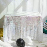 Pink Imitation Mermaid Scale Dreamy Round Sequins Tablecloth Background Cloth Laser Shiny Shooting Decorative Cloth Party Favor