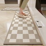 elvesmall Absorbent Kitchen Floor Mat Non-slip Diatom Mud Quick-drying Oil-absorbing Anti-falling Foot Mat Long Toilet Bathroom Mat
