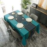 Modern Household Anti-fouling Nordic Tablecloth Rectangular Coffee Table Waterproof and Oil-proof Fabric Tablecloth Mantel Mesa