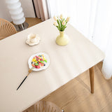 Rectangle Leather Tablecloth for Dinner Table Cloth Cover Stain Wrinkle Resistant Waterproof Oil-proof Desk Cover Desktop