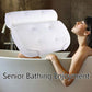 SPA Bath Pillow Bathtub Pillow with Suction Cups Neck Back Support Thickened Bath Pillow for Home Spa Tub Bathroom Accessories
