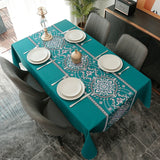 Modern Household Anti-fouling Nordic Tablecloth Rectangular Coffee Table Waterproof and Oil-proof Fabric Tablecloth Mantel Mesa