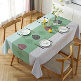 Nordic Bohemian Printing Rectangular Tablecloths for Table Party Decoration Waterproof Oxford Cloth Dining Tables Cover Manteles