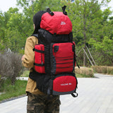 elvesmall Men's Outdoor Hiking Bag 90L Large Capacity