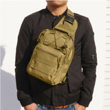 elvesmall Tactical Chest Bag Backpack Military Sling Shoulder Fanny Pack Cross Body Pouch