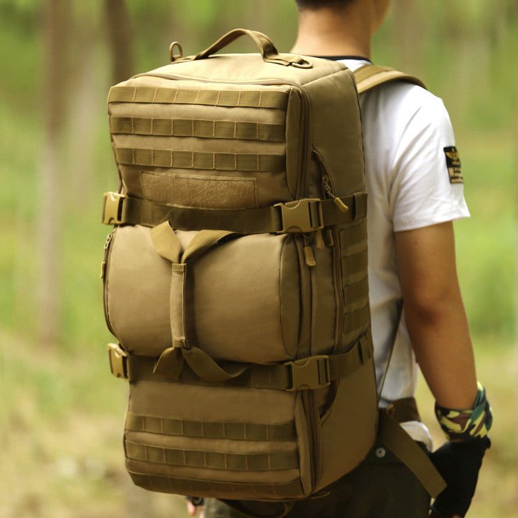elvesmall Tactical Camouflage Outdoor Large Capacity Backpack Waterproof Handbag