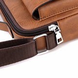 elvesmall Men's Business Portable One Shoulder Messenger Bag