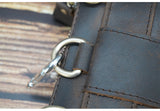 elvesmall Genuine Leather Cell Phone Waist Bag Niche Simple Mini
