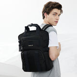 elvesmall Ballistic Nylon Men's Backpack Laptop Tote Bag