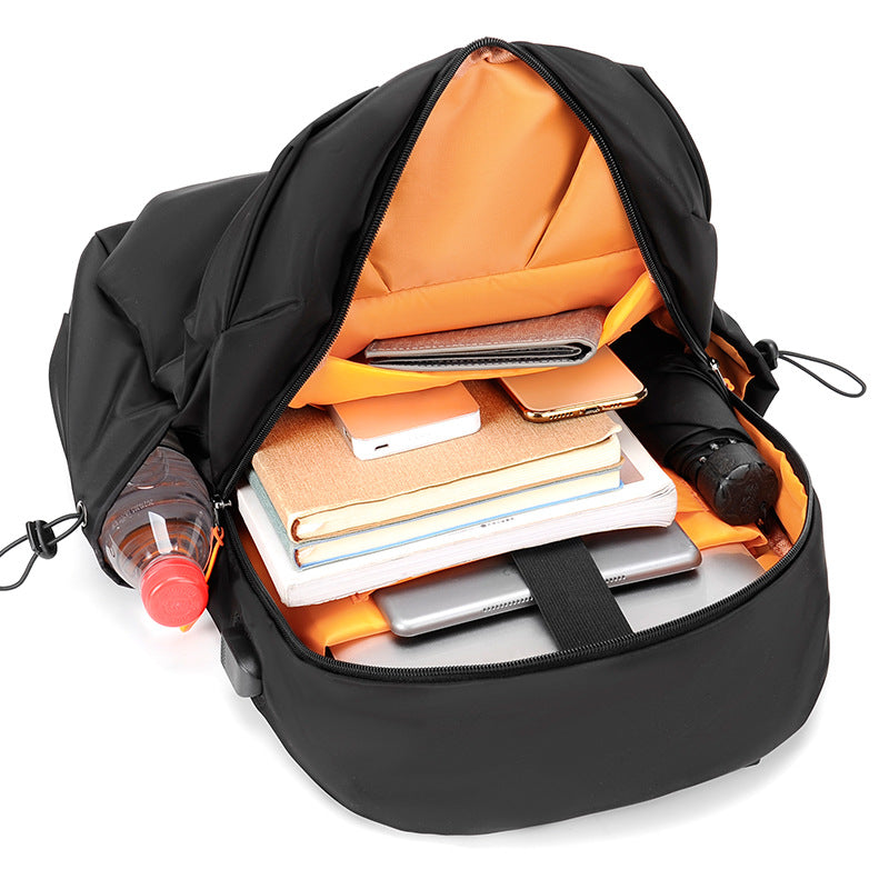 elvesmall Large Capacity Travel Casual Men's Backpack Computer Bag